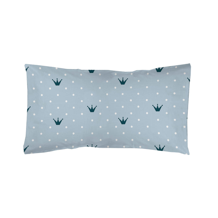 Juego Sábanas Infantil Estampado Coronas Azul - sokios-JUEGO DE SABANAS200618S6210