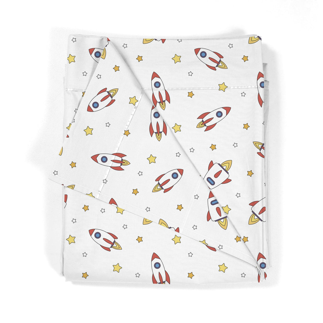 Juego Sábanas Infantil Estampado Cosmos - sokios-JUEGO DE SABANAS200618S7900