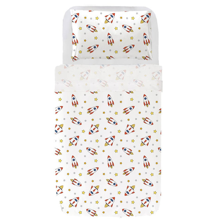 Juego Sábanas Infantil Estampado Cosmos - sokios-JUEGO DE SABANAS200618S7900