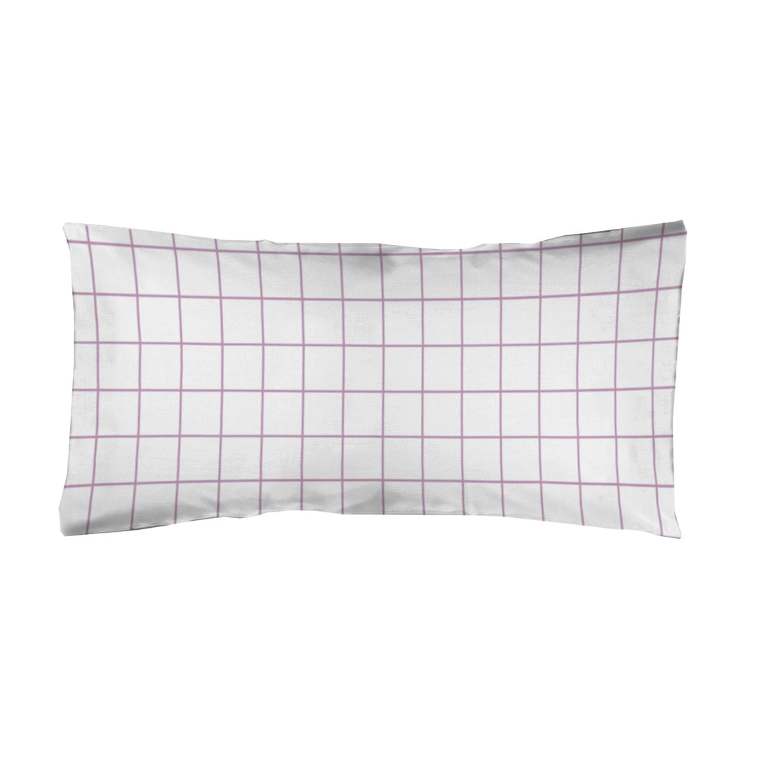 Juego Sábanas Infantil Estampado Cuadro Malva - sokios-JUEGO DE SABANAS200618S9055