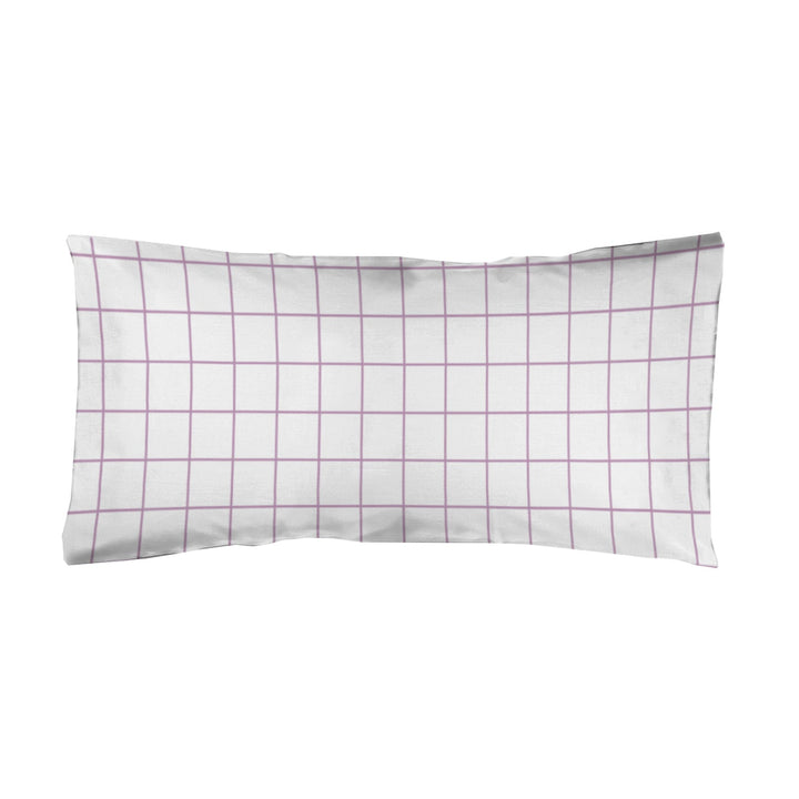 Juego Sábanas Infantil Estampado Cuadro Malva - sokios-JUEGO DE SABANAS200618S9055