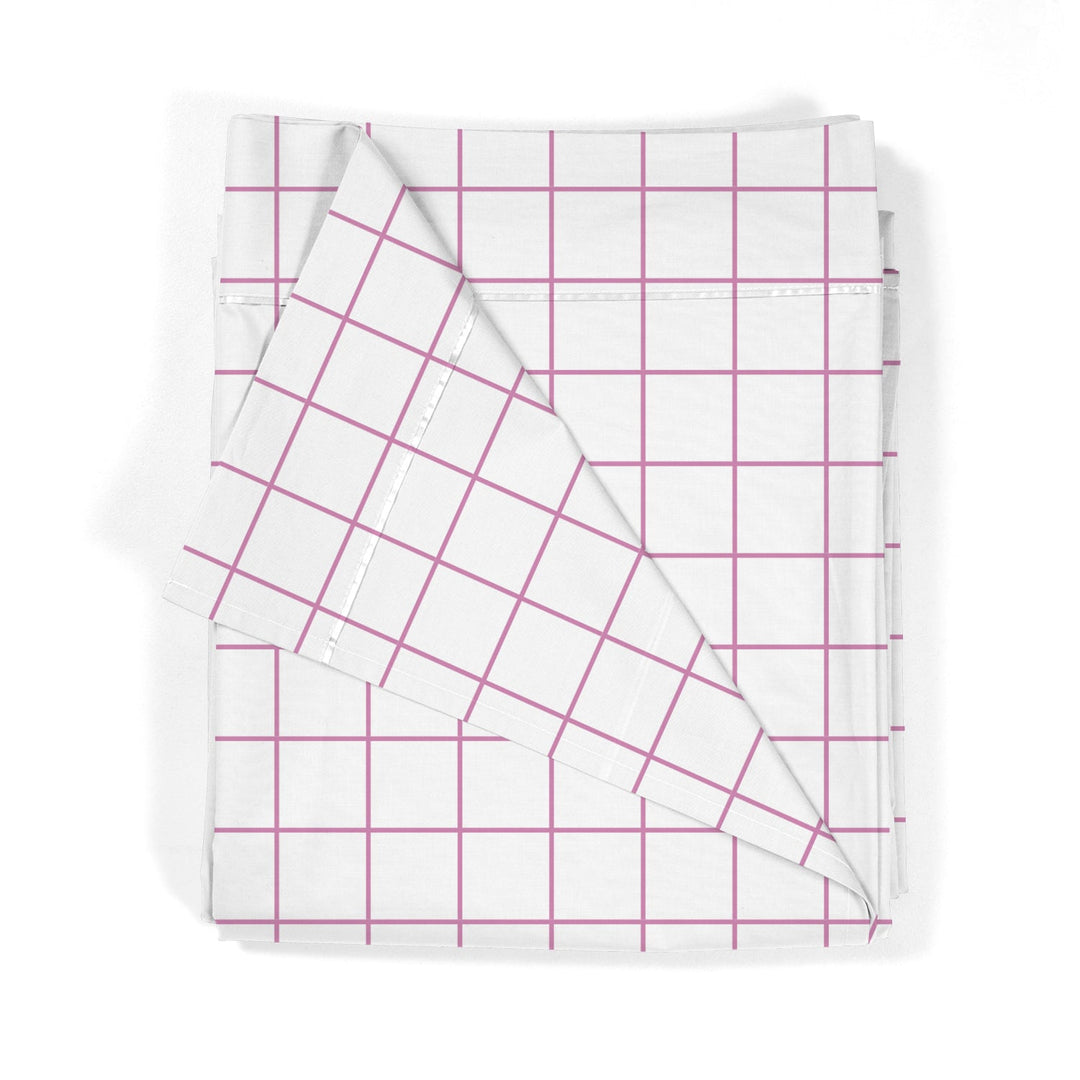 Juego Sábanas Infantil Estampado Cuadro Rosa - sokios-JUEGO DE SABANAS200618S8940