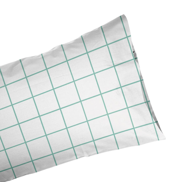 Juego Sábanas Infantil Estampado Cuadro Verde - sokios-JUEGO DE SABANAS200618S9067