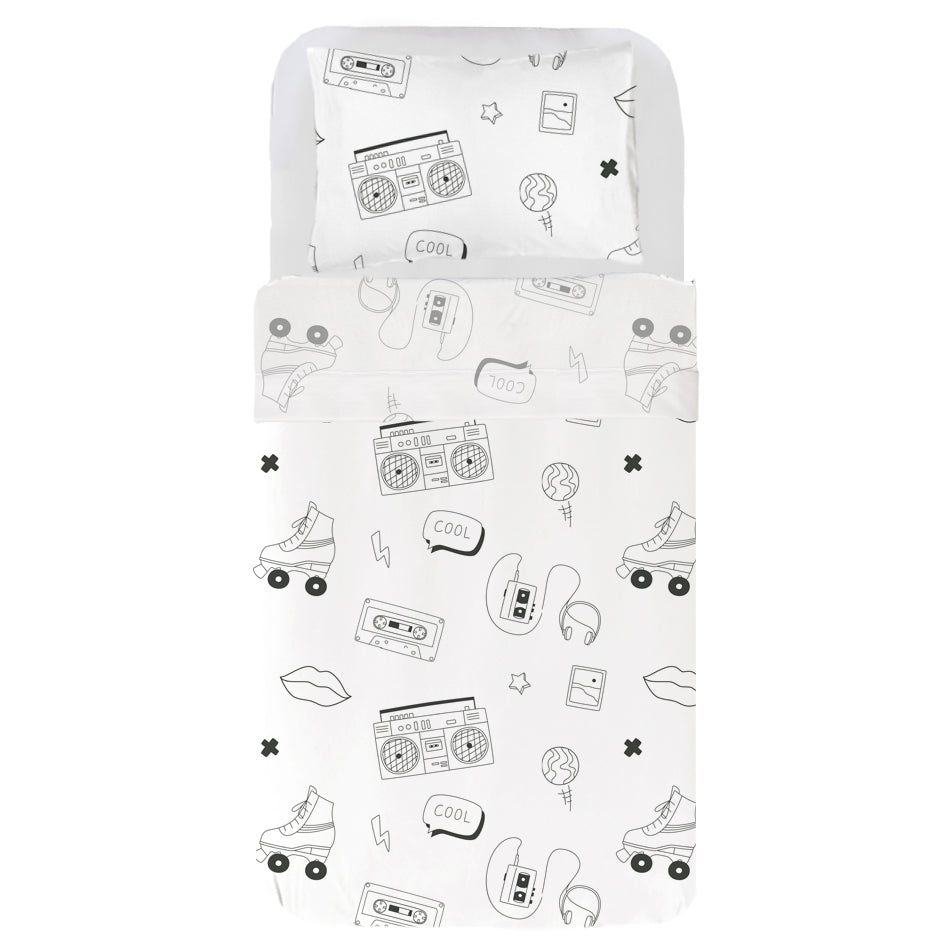 Juego Sábanas Infantil Estampado Radio - sokios-JUEGO DE SABANAS200618S9172