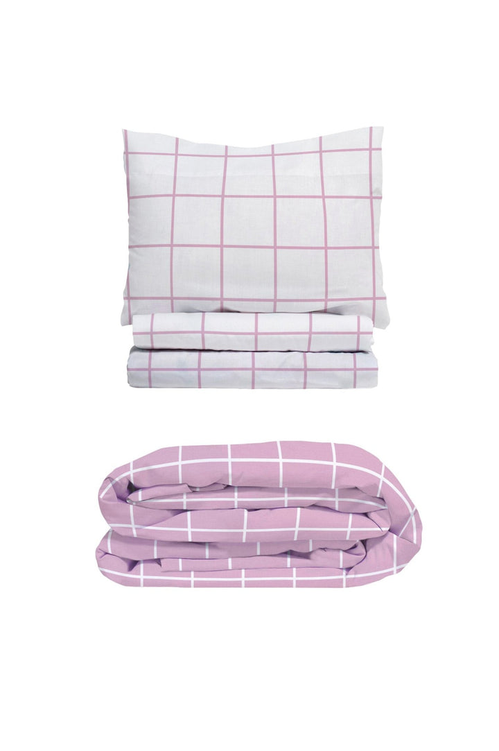 Pack Infantil Cuadro Malva (Funda Nórdica Reversible y Sábanas) - sokios-JUEGO DE SABANAS200618S9887