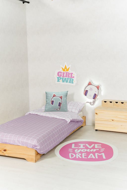 Pack Infantil Cuadro Malva (Funda Nórdica Reversible y Sábanas) - sokios-JUEGO DE SABANAS200618S9887