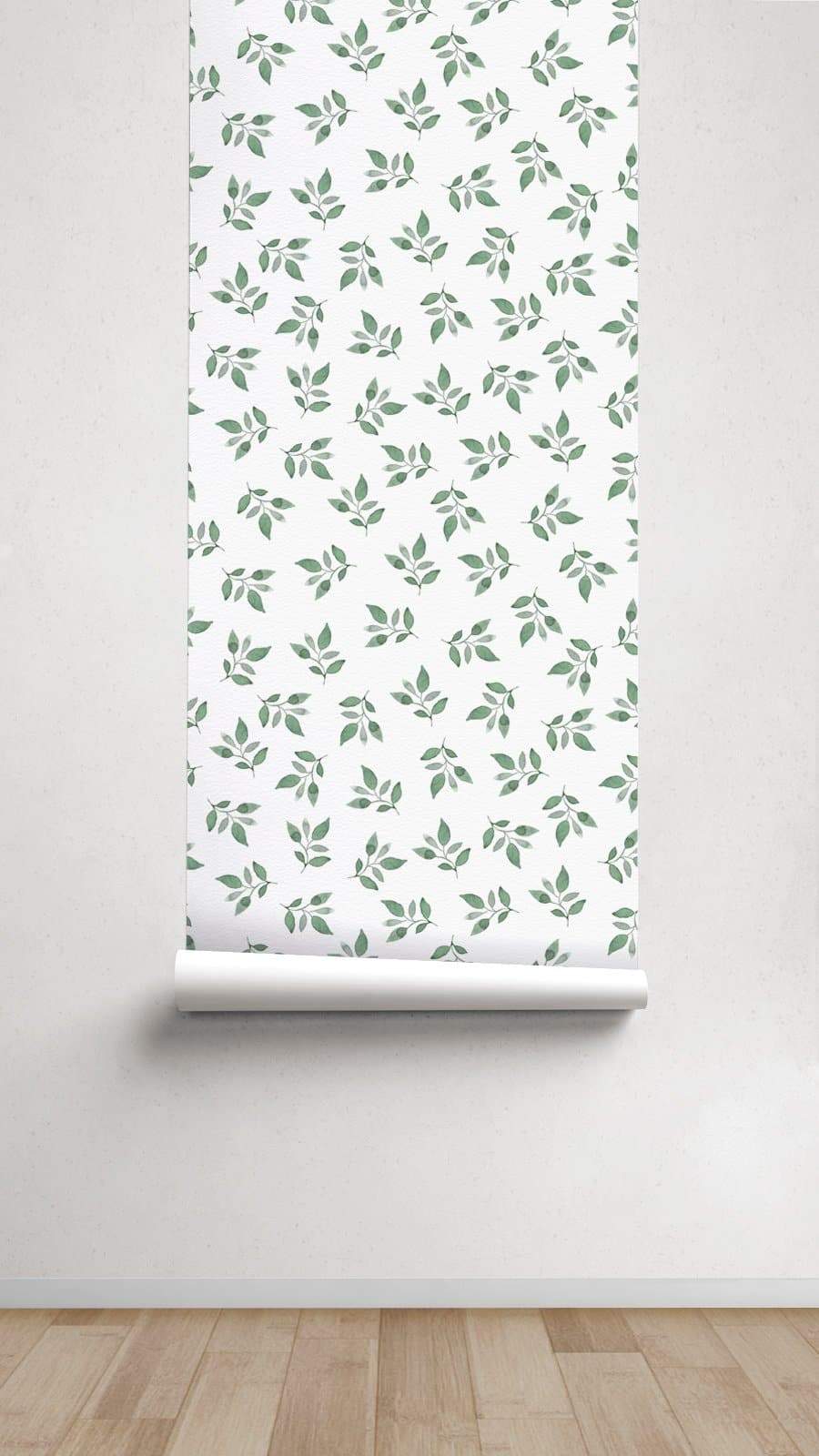 Papel pintado Hojitas - 55*250 cm - sokios-PAPEL PINTADO200618S3990