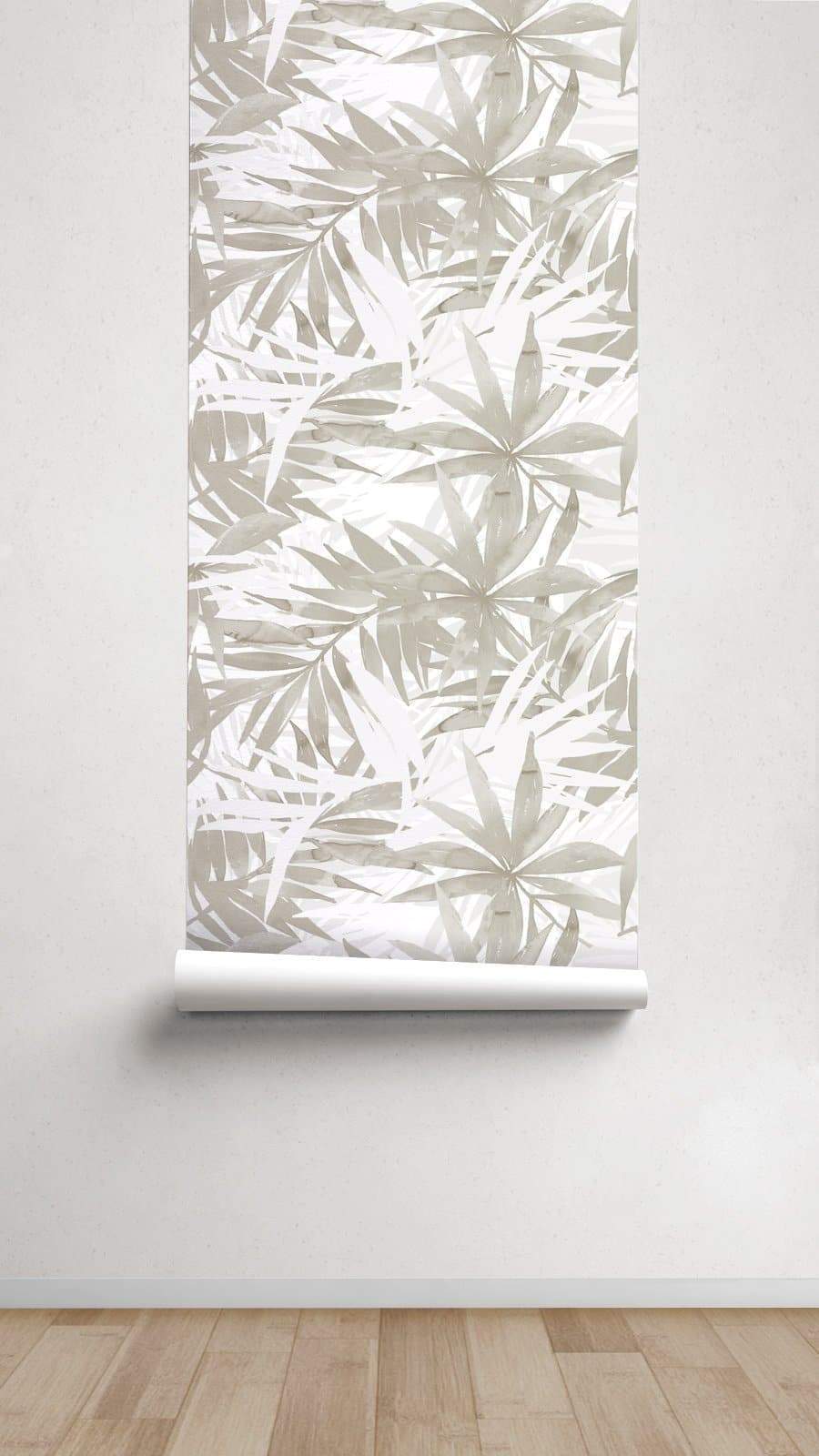 Papel pintado Polinesia Beige - 55*250 cm - sokios-PAPEL PINTADO200618S4080