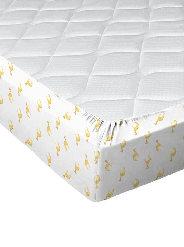 Sábana bajera estampada Dino Amarillo - sokios-SABANA BAJERA200618S5964