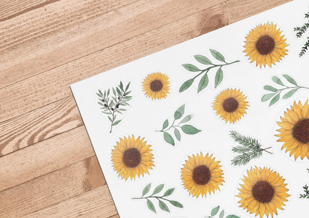 Vinilos adhesivos para pared Girasoles - sokios-OTROS200618S4439