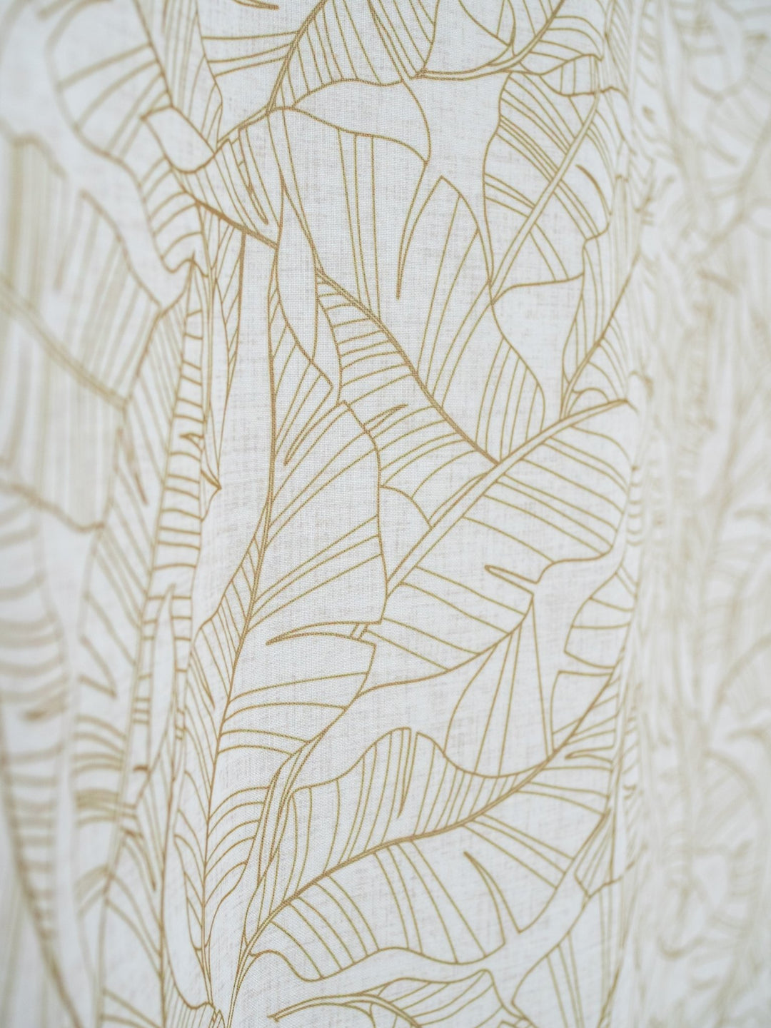 Visillo translúcido Calatea con motivo tropical - sokios-CORTINA200618S7681