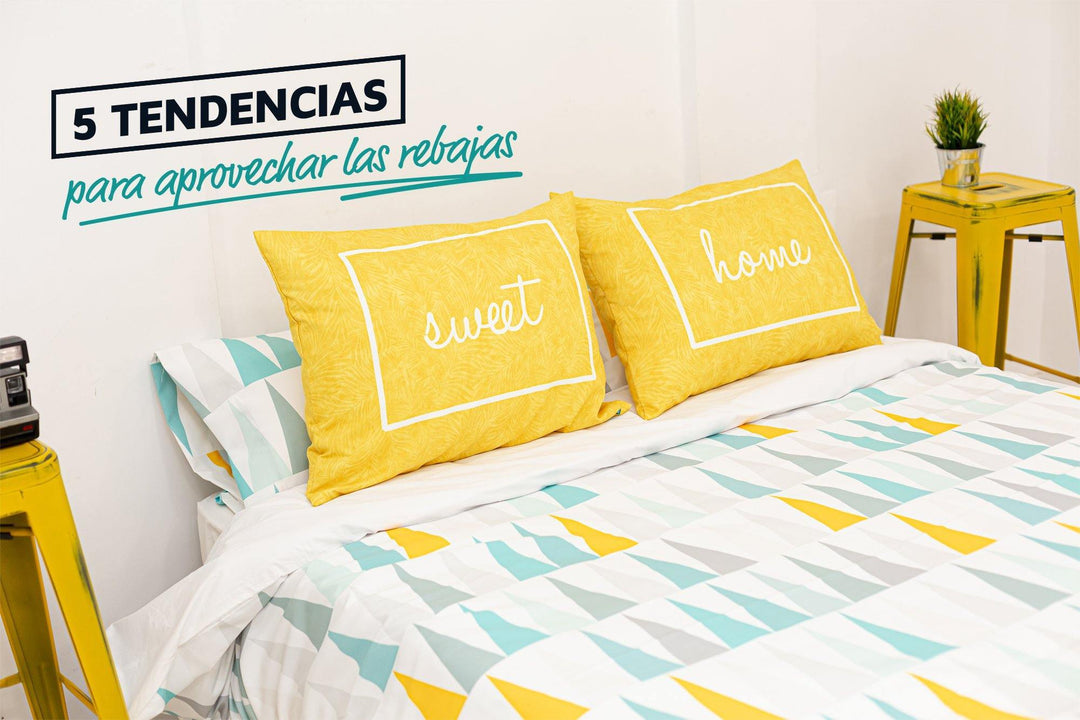 5 tendencias para vestir tu cama y aprovechar las REBAJAS - sokios