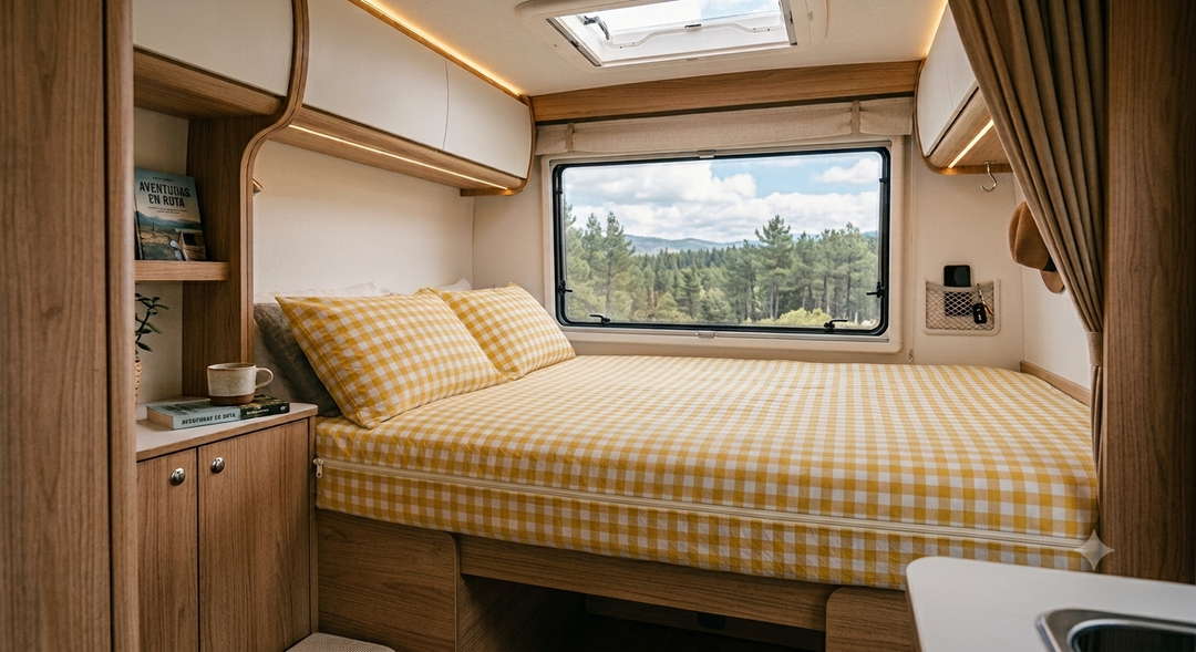 Sacos nórdicos para hacer la cama en autocaravanas y furgonetas
