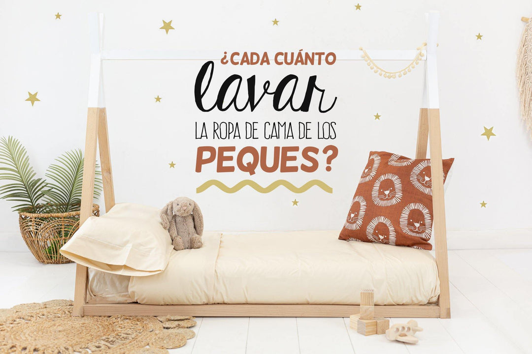 ¿Cada cuánto lavar la ropa de cama de los niños? - sokios