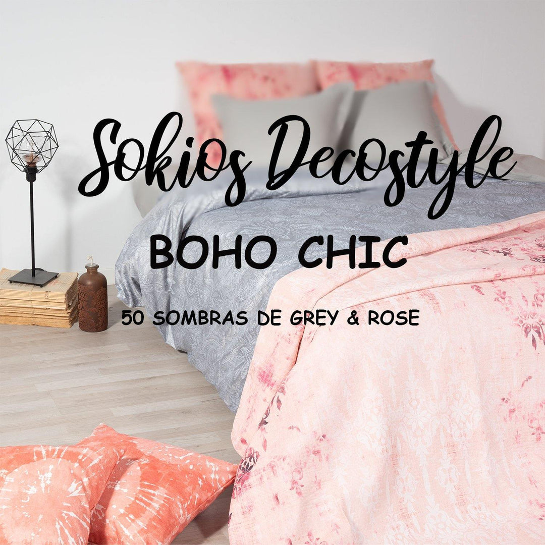 DECOSTYLE BOHO CHIC:  50 SOMBRAS DE GREY & ROSE - sokios