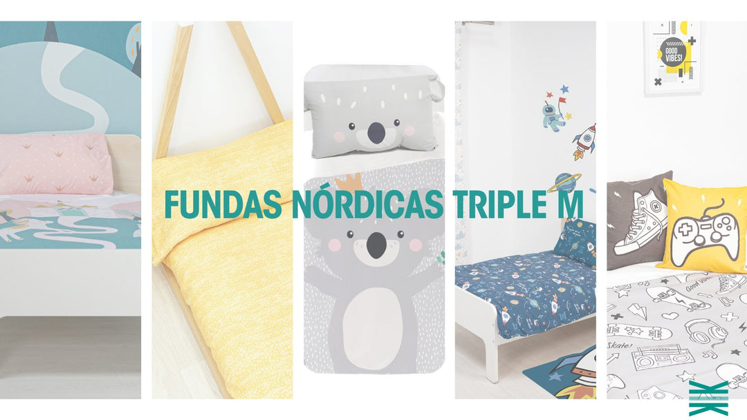 Fundas nórdicas infantiles, triple M - sokios