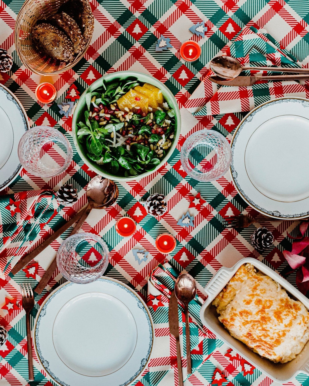 10 pasos para montar tu mesa navideña en menos de 10 minutos