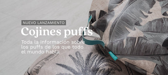 Novedad, cojines puff para tu hogar