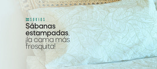 Sábanas estampadas, ¡la cama más fresquita!