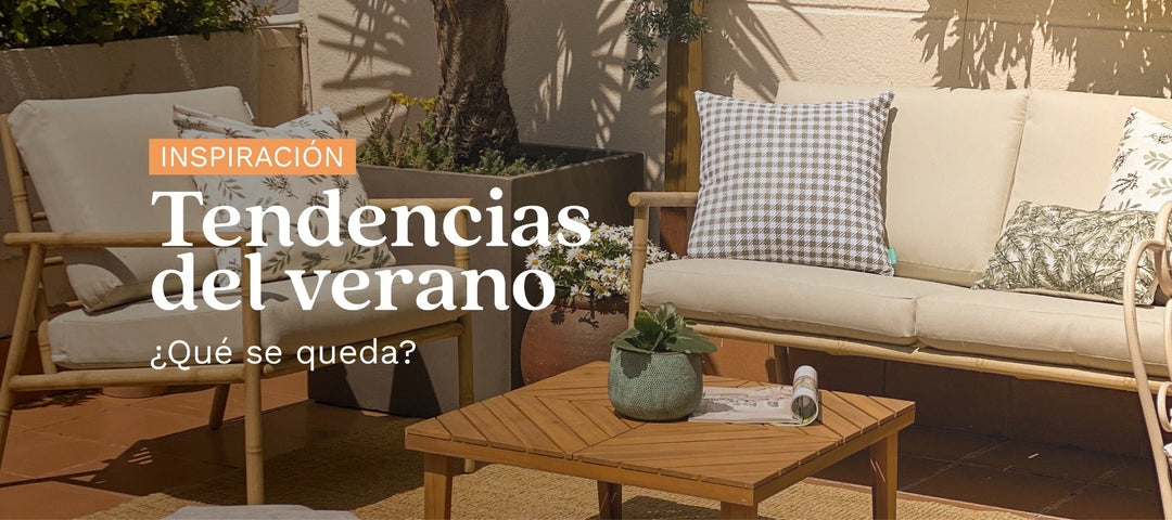 Tendencias de verano, ¿cómo decoramos la terraza? - sokios