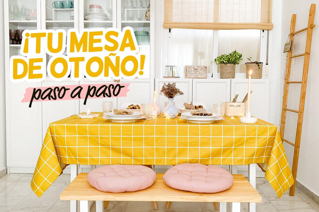 Tu mesa en otoño paso a paso con Elemordeco - sokios