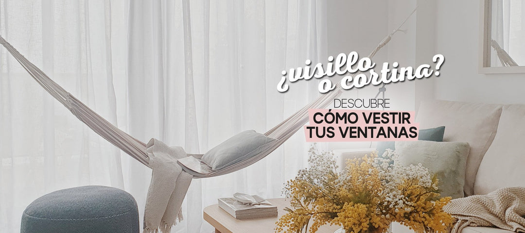 ¿Visillo o cortina? Descubre cómo vestir tus ventanas. - sokios