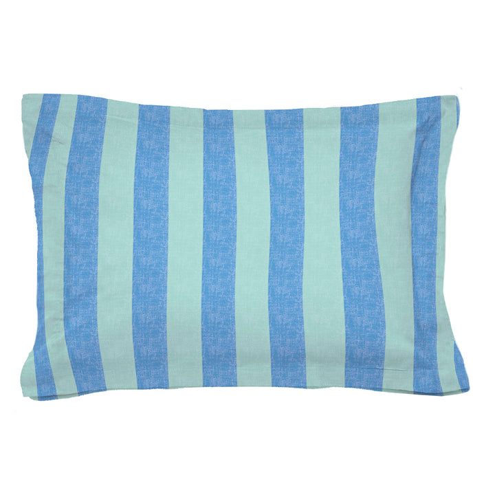 Funda cuadrante Rayas Marino Agua