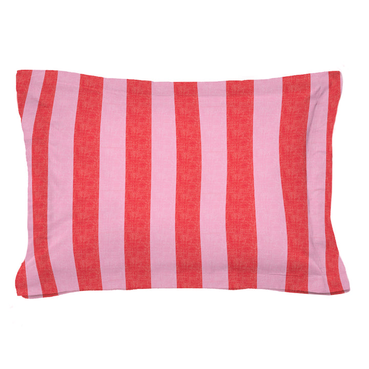 Funda cuadrante Rayas Rojo Rosa