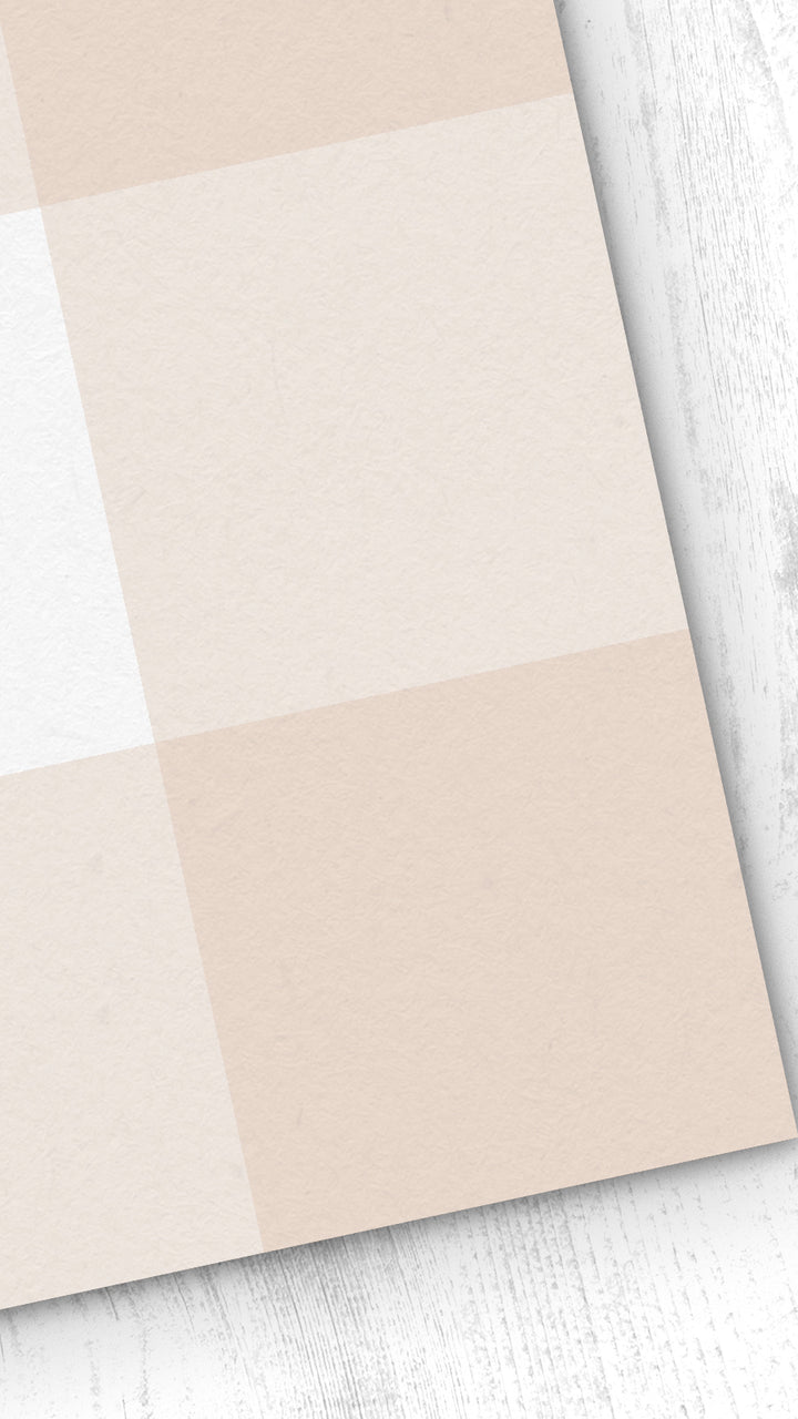 Papel pintado Texturizado Vichy L Beige