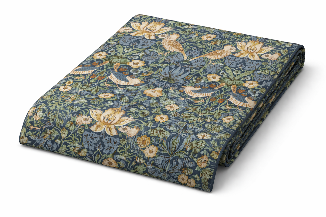 Camino de cama Vivaldi Azul