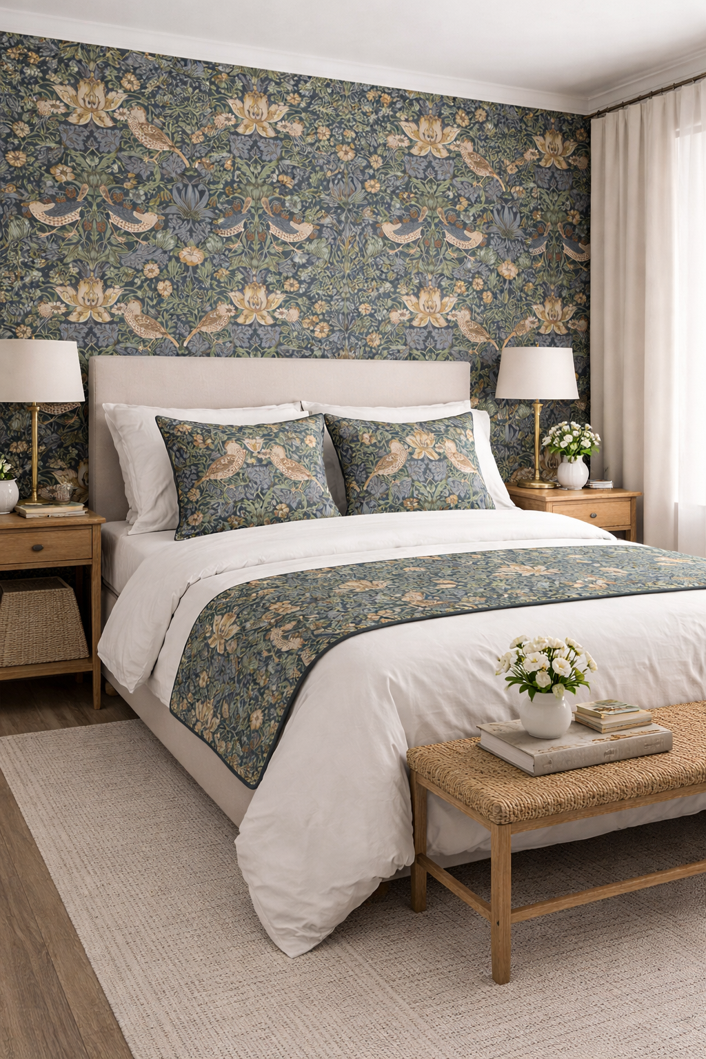 Pack Vivaldi (camino de cama + funda de ccjín)