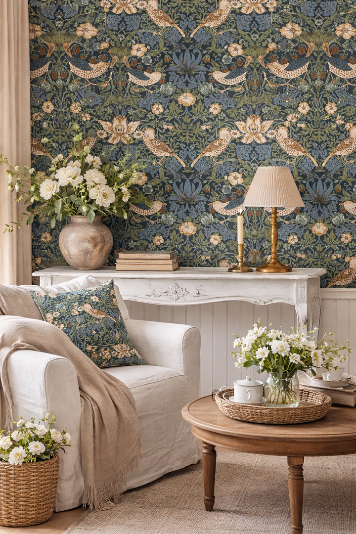 Funda cojín Vivaldi Azul