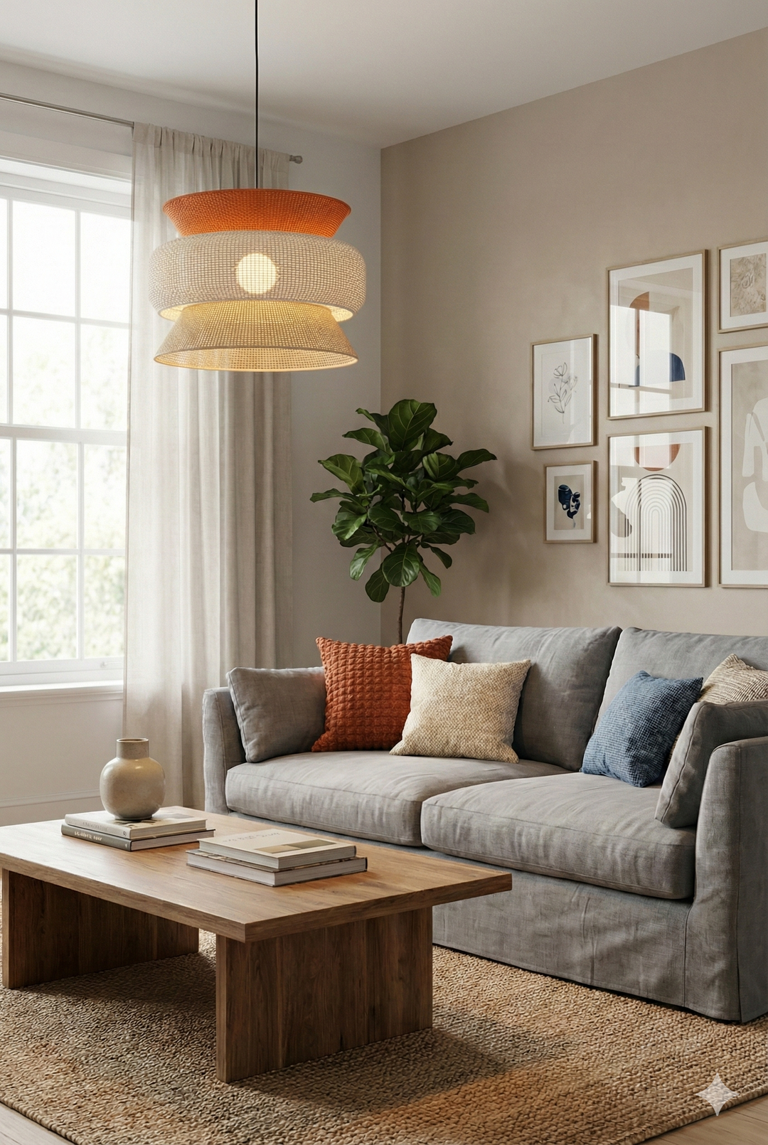 Lámpara techo Triam