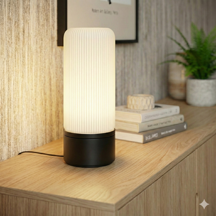 Lámpara mesa Cilin Lineas