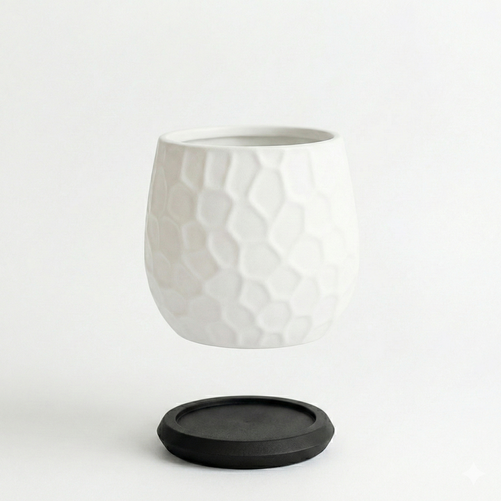 Maceta Nido con bandeja de goteo