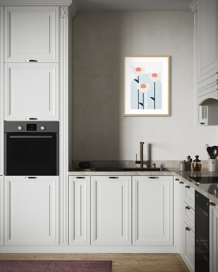 Cuadro Decorativo Geométrico Flor