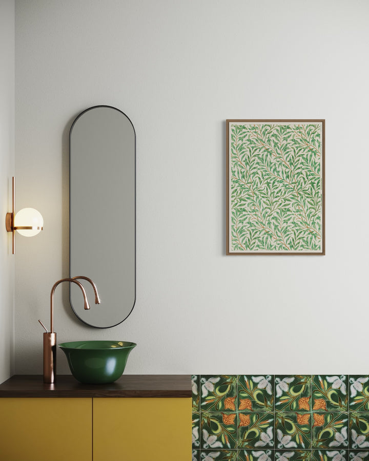 Cuadro Decorativo Green Leaves William Morris