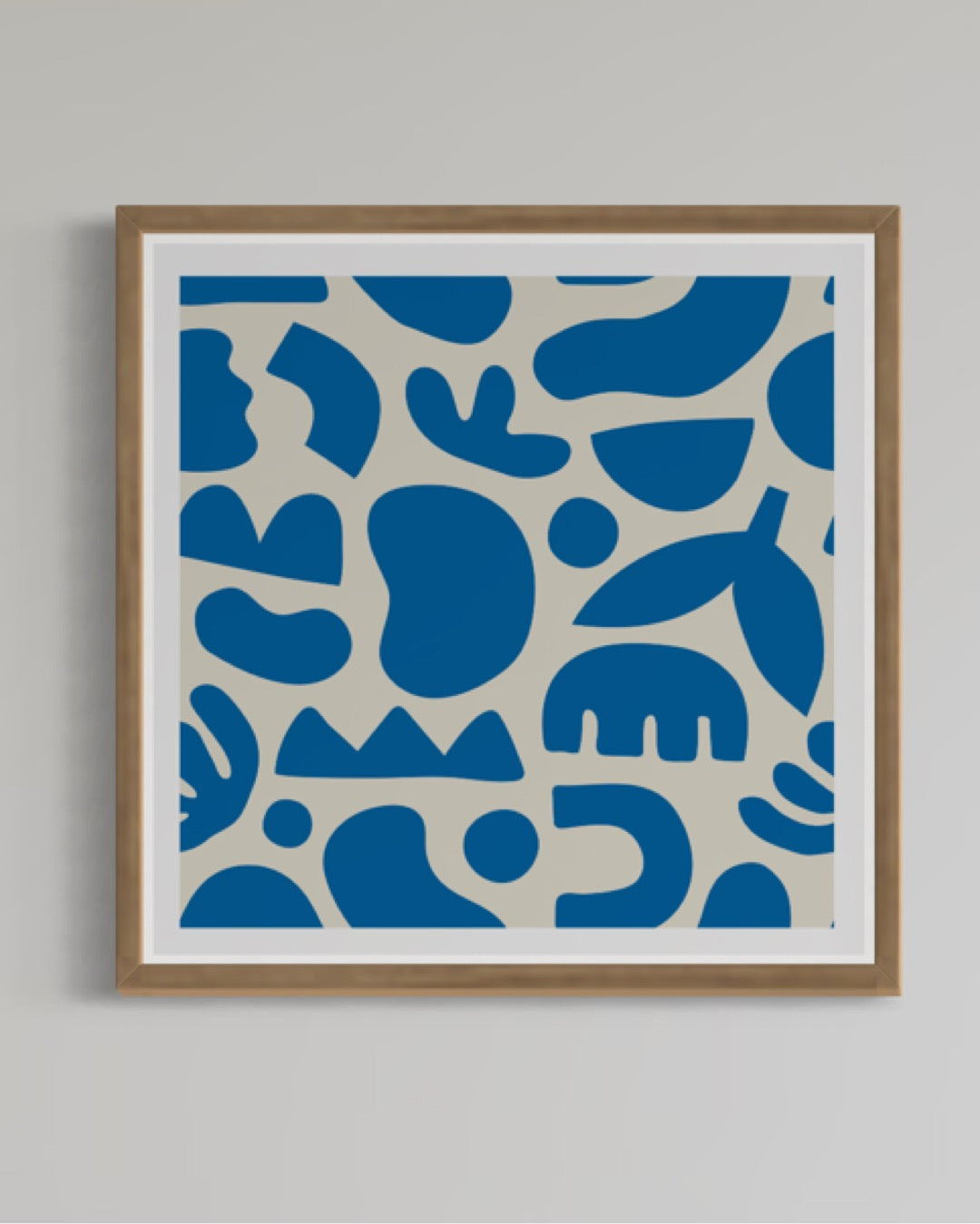 Cuadro Decorativo Shapes Abstrait