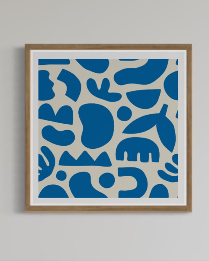 Cuadro Decorativo Shapes Abstrait