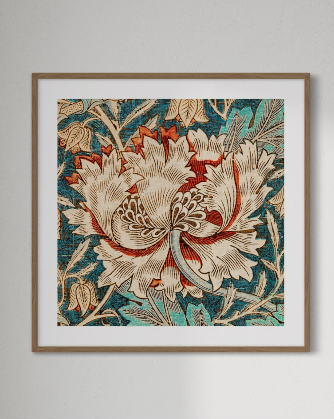 Cuadro Decorativo Honeysuckle William Morris