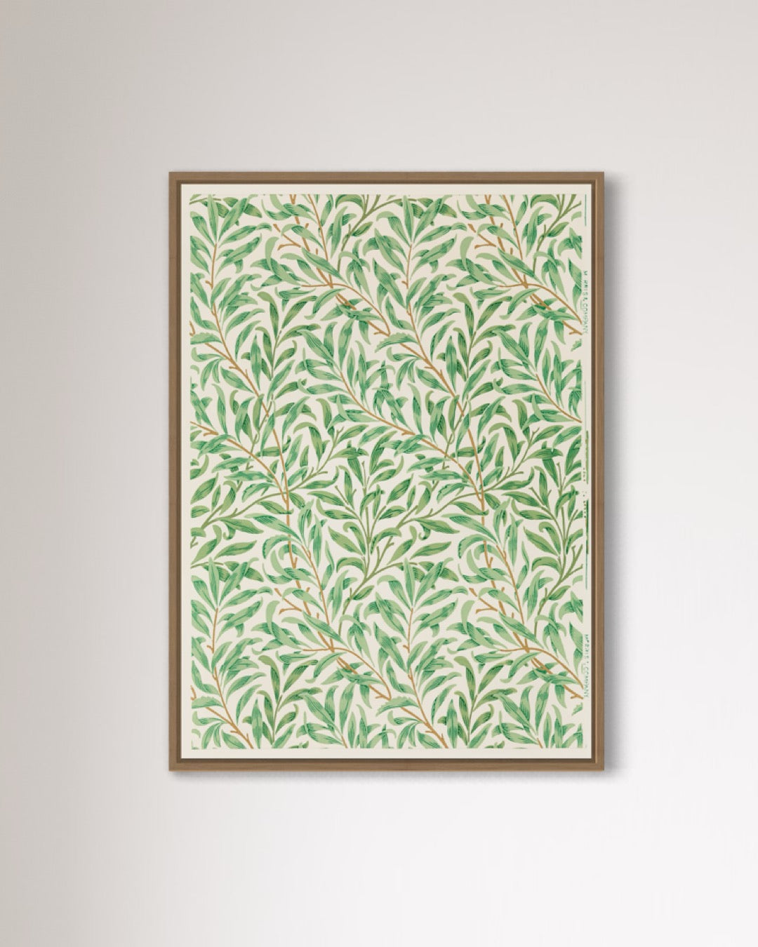 Cuadro Decorativo Green Leaves William Morris