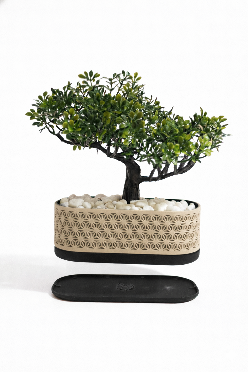 Maceta Kumiko Bonsai con bandeja de goteo