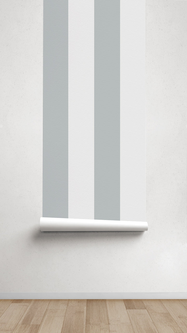 Papel pintado Texturizado Rayas M Gris