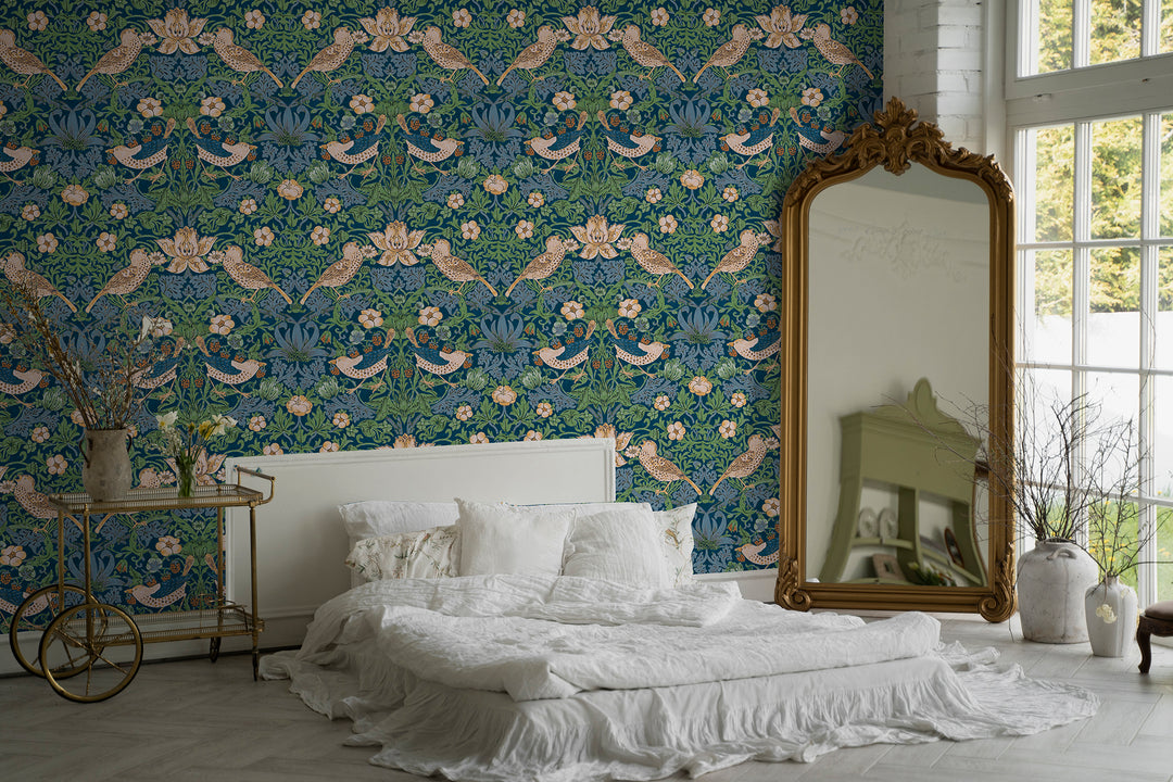 Papel pintado Vivaldi Azul