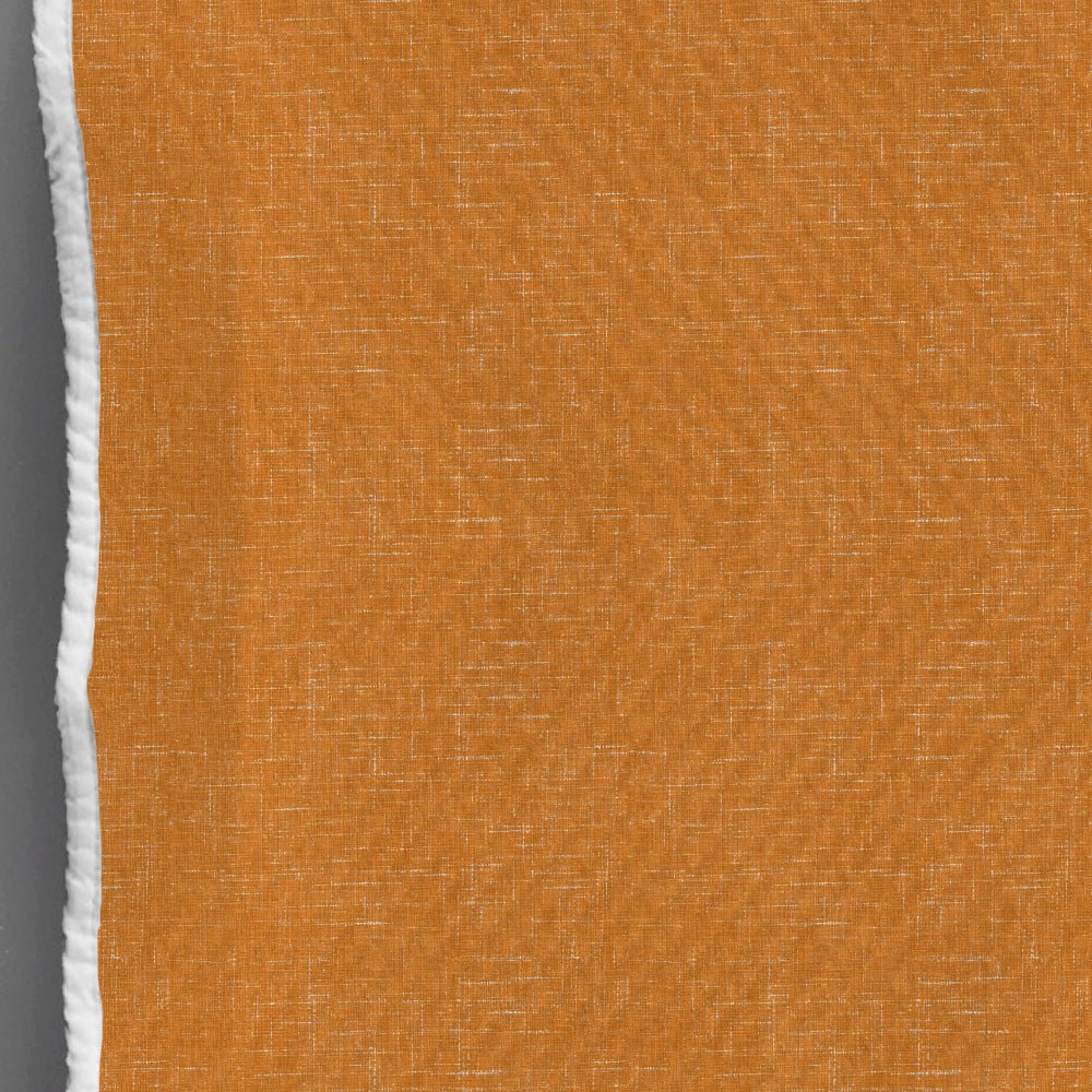 Cubrecama Estampado Textura Lino Naranja - sokios-COLCHA200618S11101