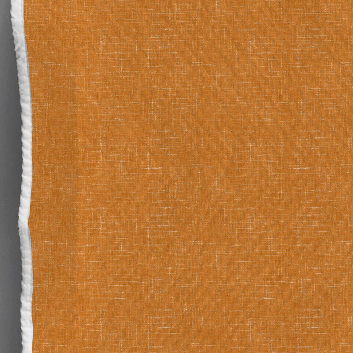 Cubrecama Estampado Textura Lino Naranja - sokios-COLCHA200618S11101