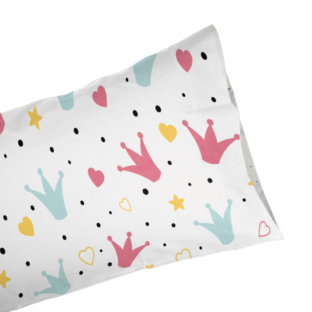 Funda de almohada Infantil estampada Coronas Multicolor - sokios-FUNDA ALMOHADA200618S9772