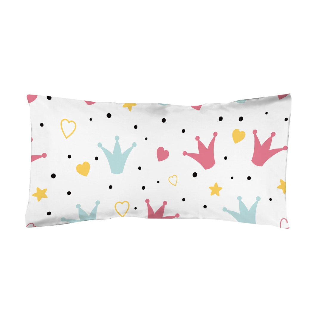 Funda de almohada Infantil estampada Coronas Multicolor - sokios-FUNDA ALMOHADA200618S9772