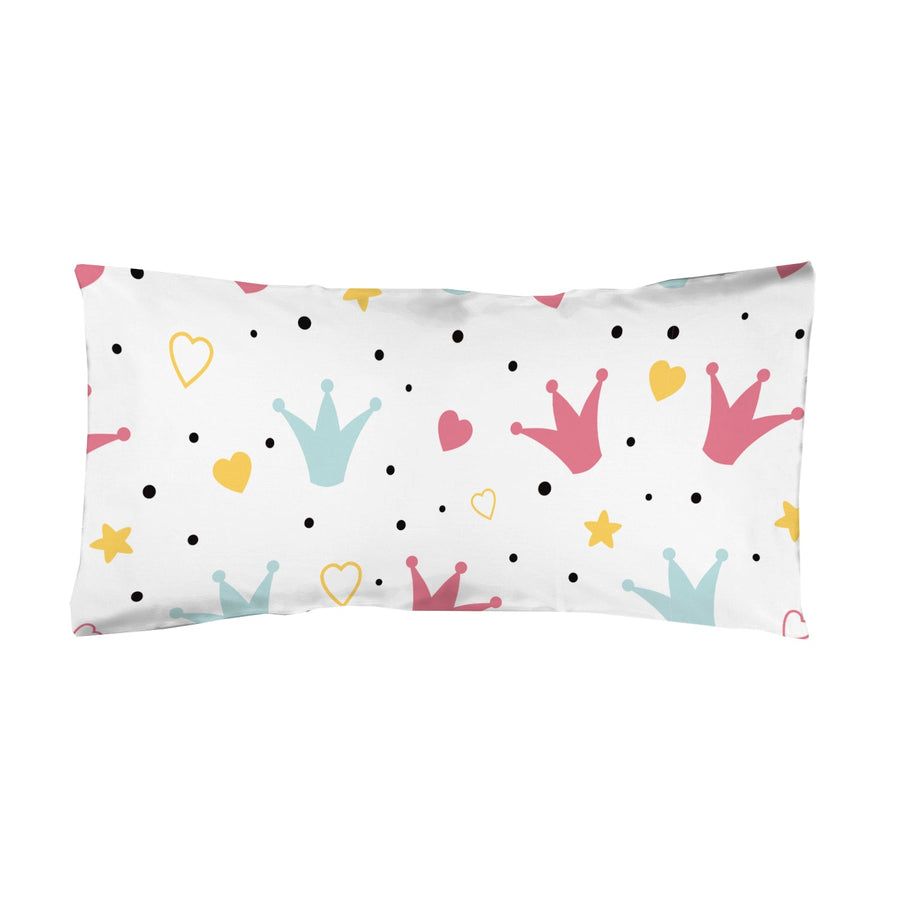 Funda de almohada Infantil estampada Coronas Multicolor - sokios-FUNDA ALMOHADA200618S9772