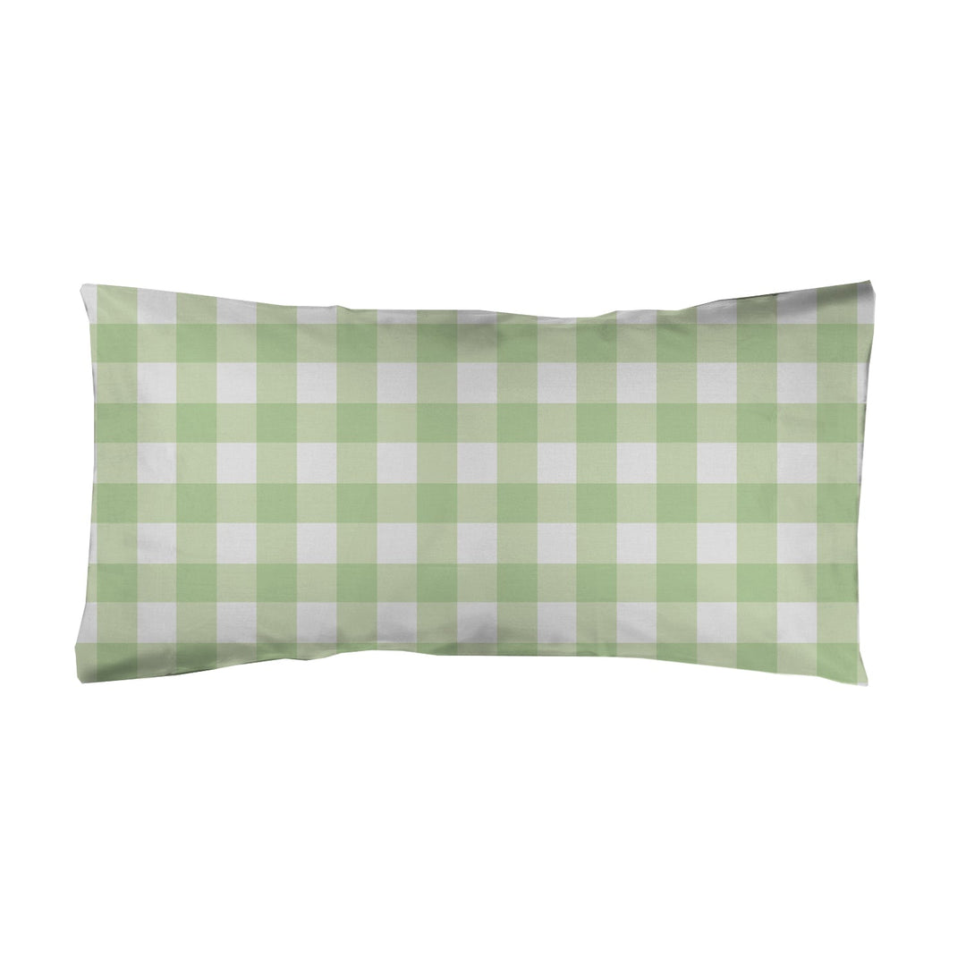 Funda de almohada Vichy Pistacho - sokios-FUNDA ALMOHADA200618S10711